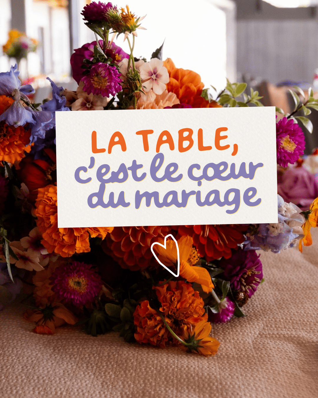 la table